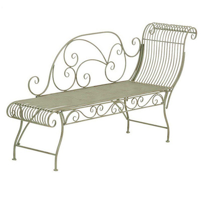 Outdoor love seat garden assembly bench