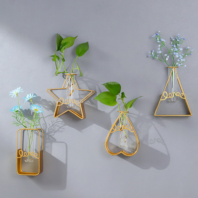 Geometric hydroponic wall hanging wall decoration creative home wall